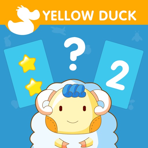 Number Match (Number Flash Cards for Pre-K) - The Yellow Duck Educational Game Series Icon