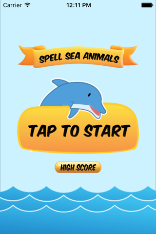 Sea Animals Theme Puzzle Game & Spell Checker screenshot 2
