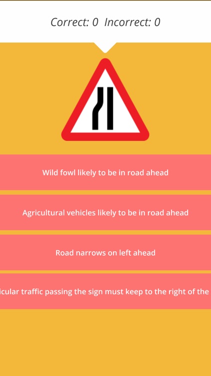 UK Road Signs: Quickfire Revision