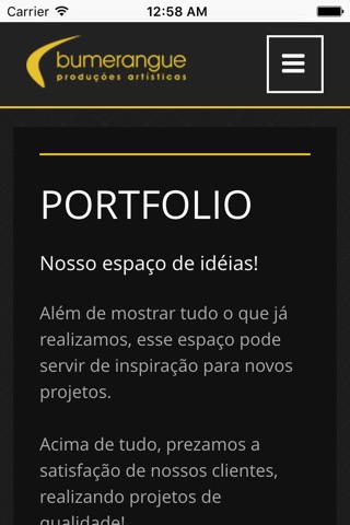 Bumerangue Produções screenshot 4