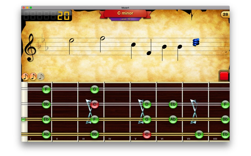 Mozart 2 Mandolin screenshot 3