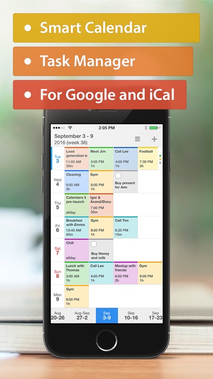 Calendars 5 - Daily Planner and Task Manager screenshot-0