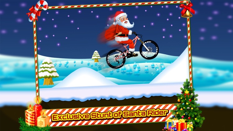 Santa Bike Rider