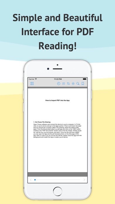 How to cancel & delete PDF Reader-view from iphone & ipad 1