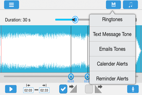 Ringtone Maker - Record Your Voice and Import Music Your Library screenshot 4