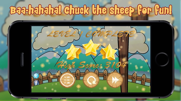 Chuck The Sheep - Mega Launcher
