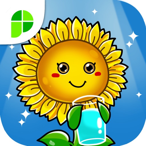 Awesome Blossom: Free Water Reminder & Pedometer Icon