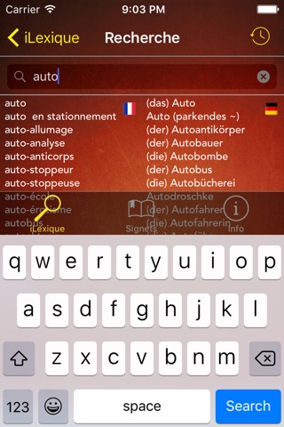 iLexique screenshot 4