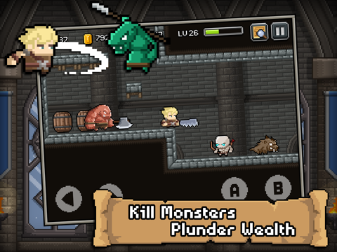 Don't die in dungeons на iPad