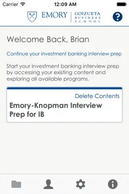 Game screenshot Emory-Knopman Interview Prep for IB mod apk