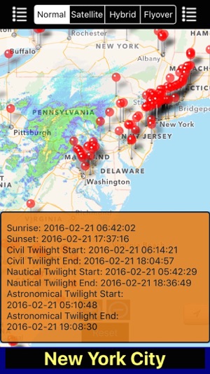 Sunset and Sunrise with NOAA Radar 3D Free(圖5)-速報App