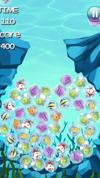 Bubble Fish Mania - Underwater Puzzle Match Blast FREE