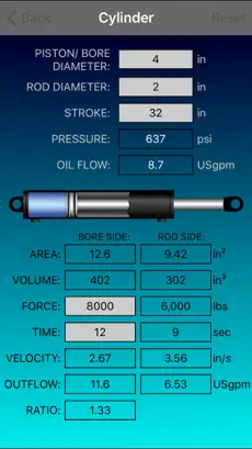Captura 2 Hydraulic Calculator Free iphone