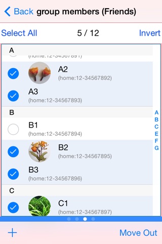 Lite Comprehensive AddressBook screenshot 3