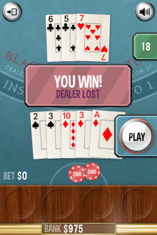 BlackJack unlimited learn & play screenshot 3