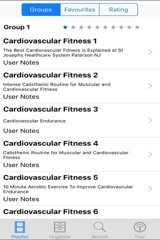 Cardiovascular Fitness screenshot 2