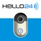 Hello24 consente di rispondere alla porta da qualsiasi luogo voi vi troviate