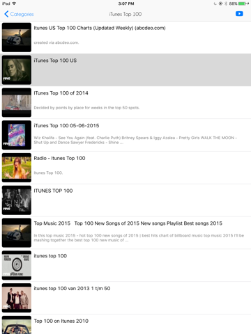 Скриншот из Cloud Music Player - for Dropbox, GoogleDrive, OnDrive, Box and Youtube
