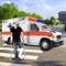 Drive Ambulance 3D Simulator - a game application ambulance driver control simulator in the city