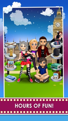 Celebrity Girl Fashion Salon Tour - dress up spa & hair makeover games for kids!のおすすめ画像4