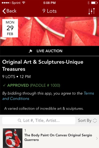 SAKS & WELK FINE ART AUCTIONEERS screenshot 2