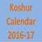 This is a special ethnic calendar for Kashmiri Hindu community, based on Lunar Calendar and specific Kashmiri Hindu customs and rituals