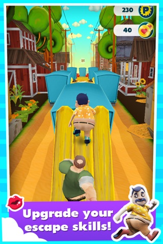 Run Ron Run - 3D Street Dash Runner In Endless Fun Love Adventure screenshot 2