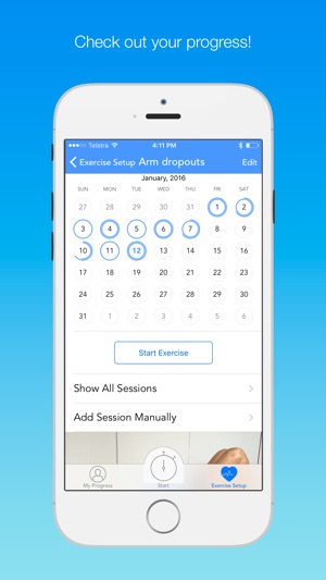 CountUp - Rehabilitation exercise tracker(圖5)-速報App