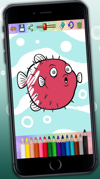 Coloring book of animals (educational game for kids 3 to 6 years old) - Premium screenshot-4