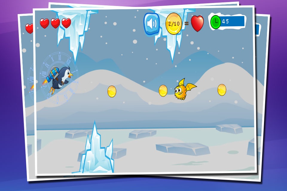 My little penguin jetpack dash screenshot 2