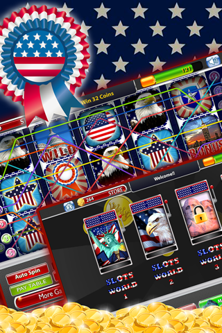 'A New American Slot Machine - a Free Classic Deluxe Casino Adventure screenshot 3
