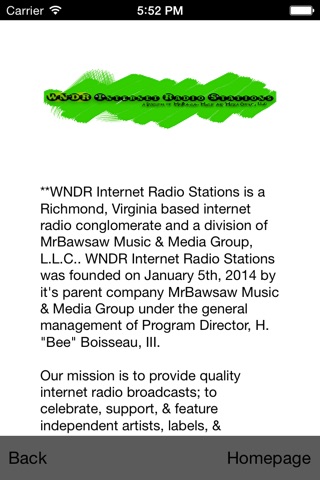WNDR Internet Radio Stations screenshot 3