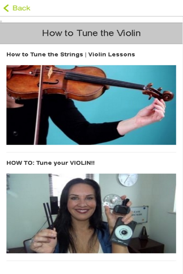 Violin Lessons - Learn To Play The Violin screenshot 3