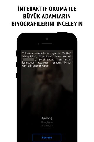 Tolstoy - interactive biography screenshot 2