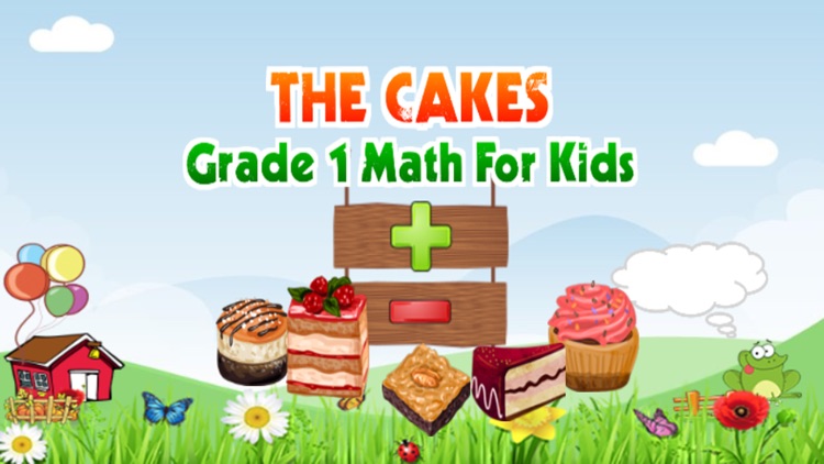 Cakes Grade 1 Math For Kids by Trirat Nuipirom