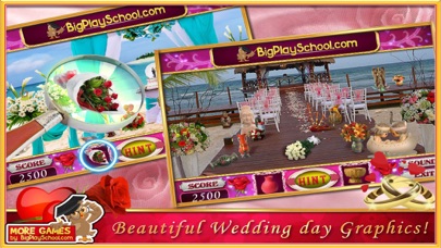 How to cancel & delete Rose Wedding Hidden Objects Game from iphone & ipad 1