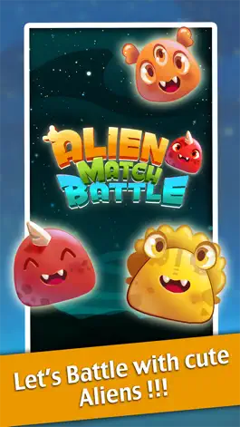 Game screenshot Alien Match 3 Battle : Cute monster ascendance puzzle free games for baby mod apk