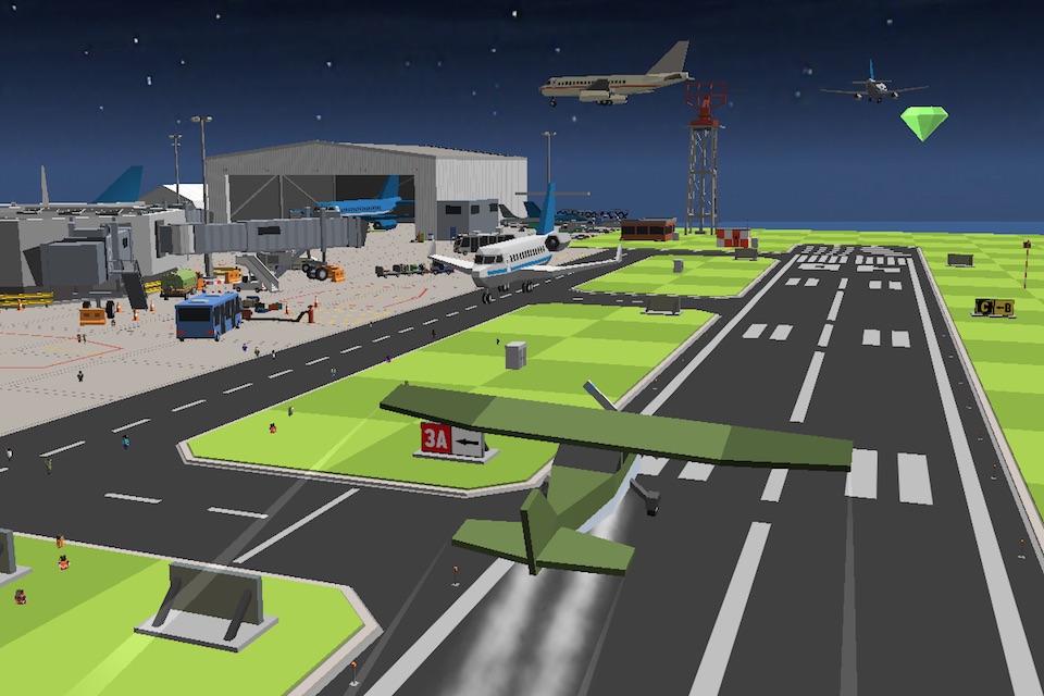 Airplane Flight's Simulator : Oh-My God! Play Infinite AirCraft Flying 3D Mania screenshot 2