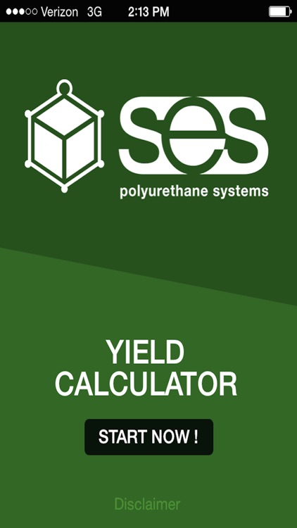 SES Foam Yield Calculator