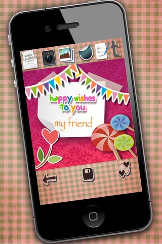 Create happy birthday greetings - Premium screenshot 2