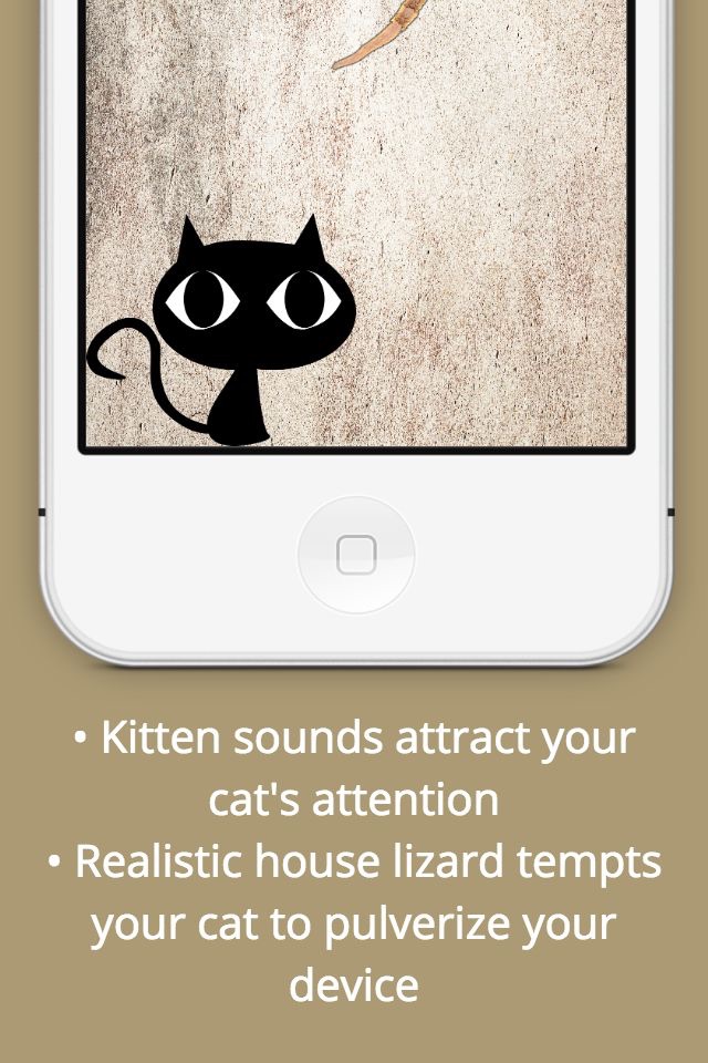 Cat VS Lizard - Entertain your cat screenshot 2