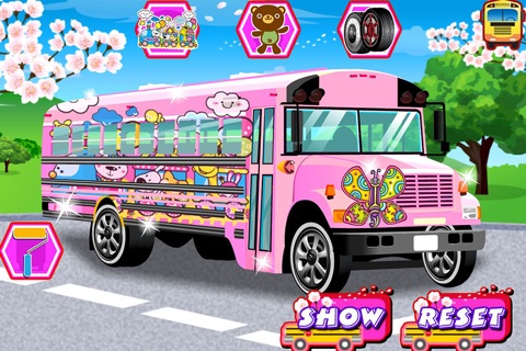 School Bus Car Wash Games screenshot 3