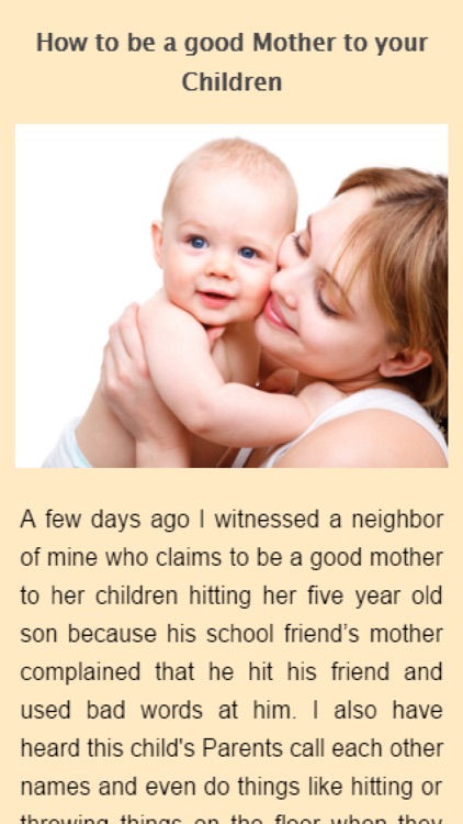 How To Be A Good Mother