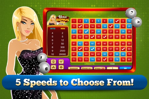 Keno Bonus Casino Lucky Club Lottery Gambling For Fun screenshot 3