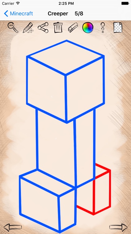 How To Draw Minecraft Characters Version screenshot-4