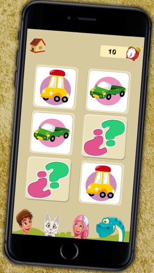 Memory game for children: memory cars. Learning game for boy(圖2)-速報App