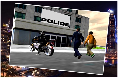 Crime City Police Bike Driver screenshot 4