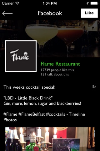 Flame Belfast screenshot 2