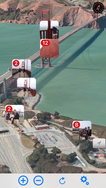 Video Map 3D Free - 3D Cities View screenshot-1