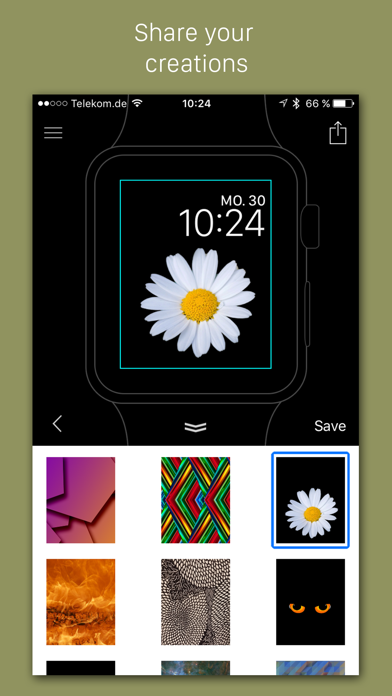 Faces - Custom backgrounds for the Apple Watch photo watch face Screenshot 5